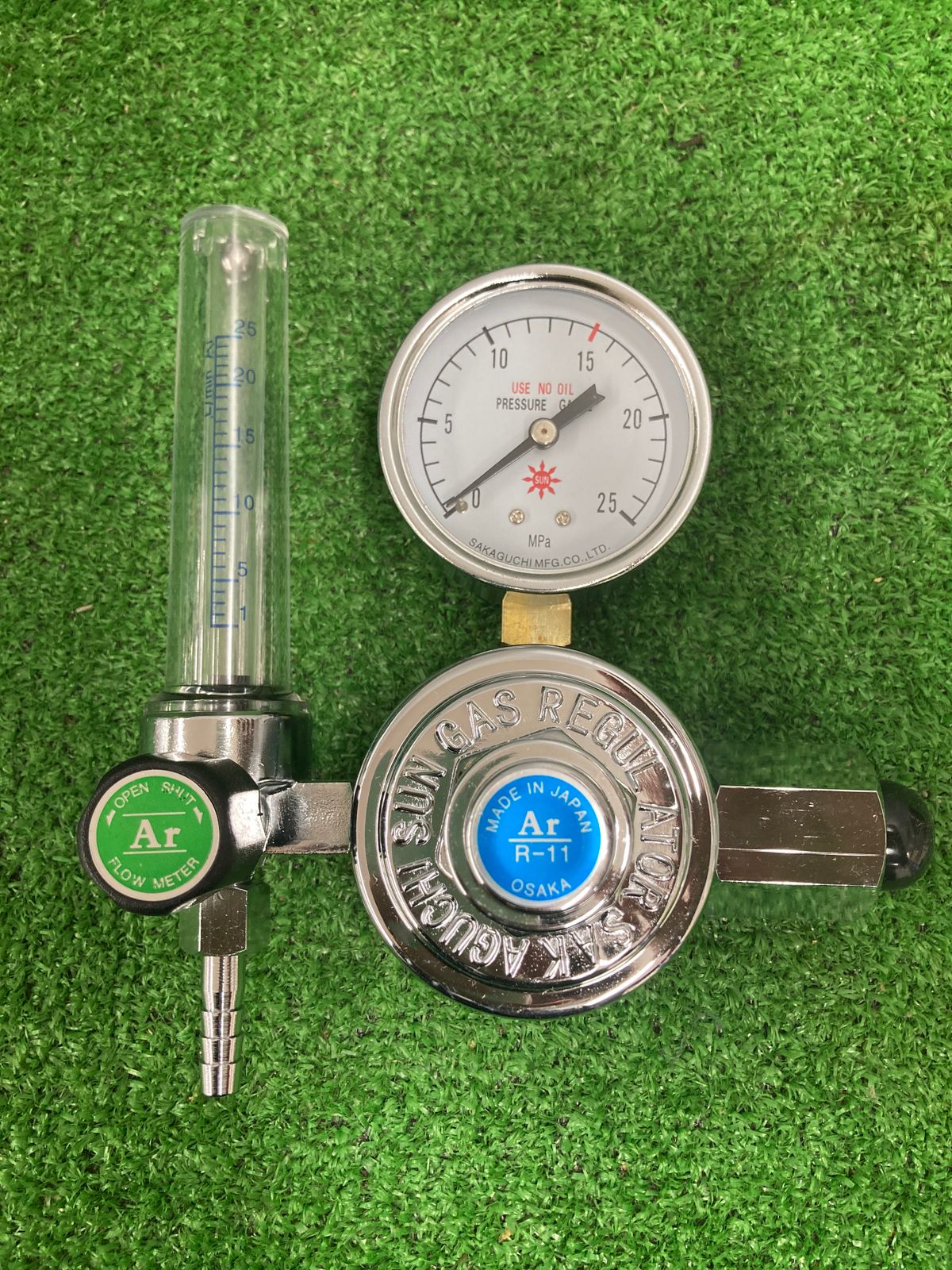 【中古品】【0922】サン アルゴン調整器 R-11 548793　ITUR928HBQMQ