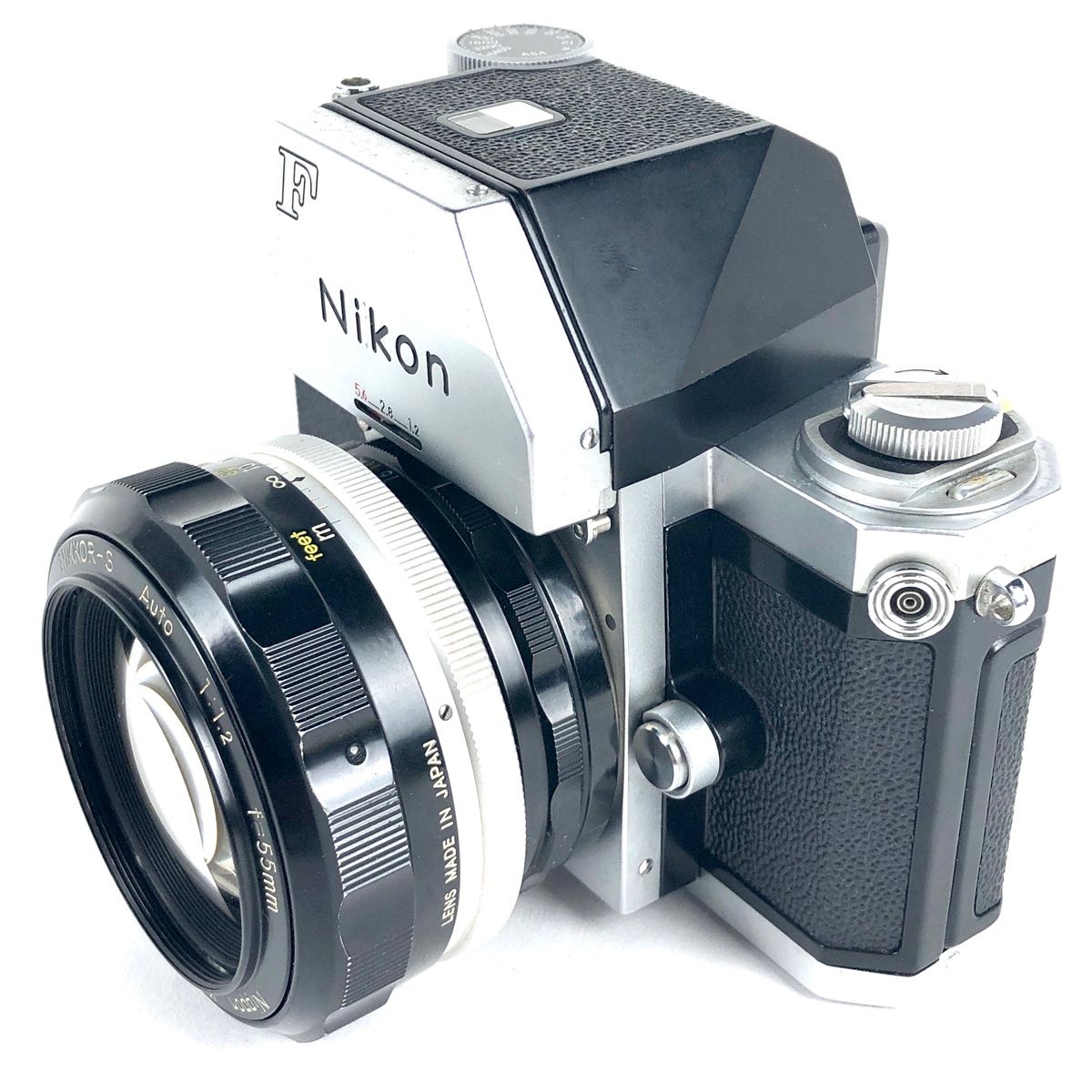 ニコン Nikon F フォトミック シルバー + NIKKOR-S 55mm F1.2 非