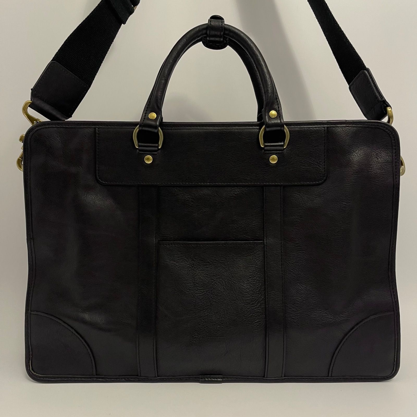 美品✨PORTER HERITAGE ビジネスバッグ レザー A4サイズ 黒 PORTER HERITAGE ポーター ヘリテージ レザービジネスバッグ ブラック