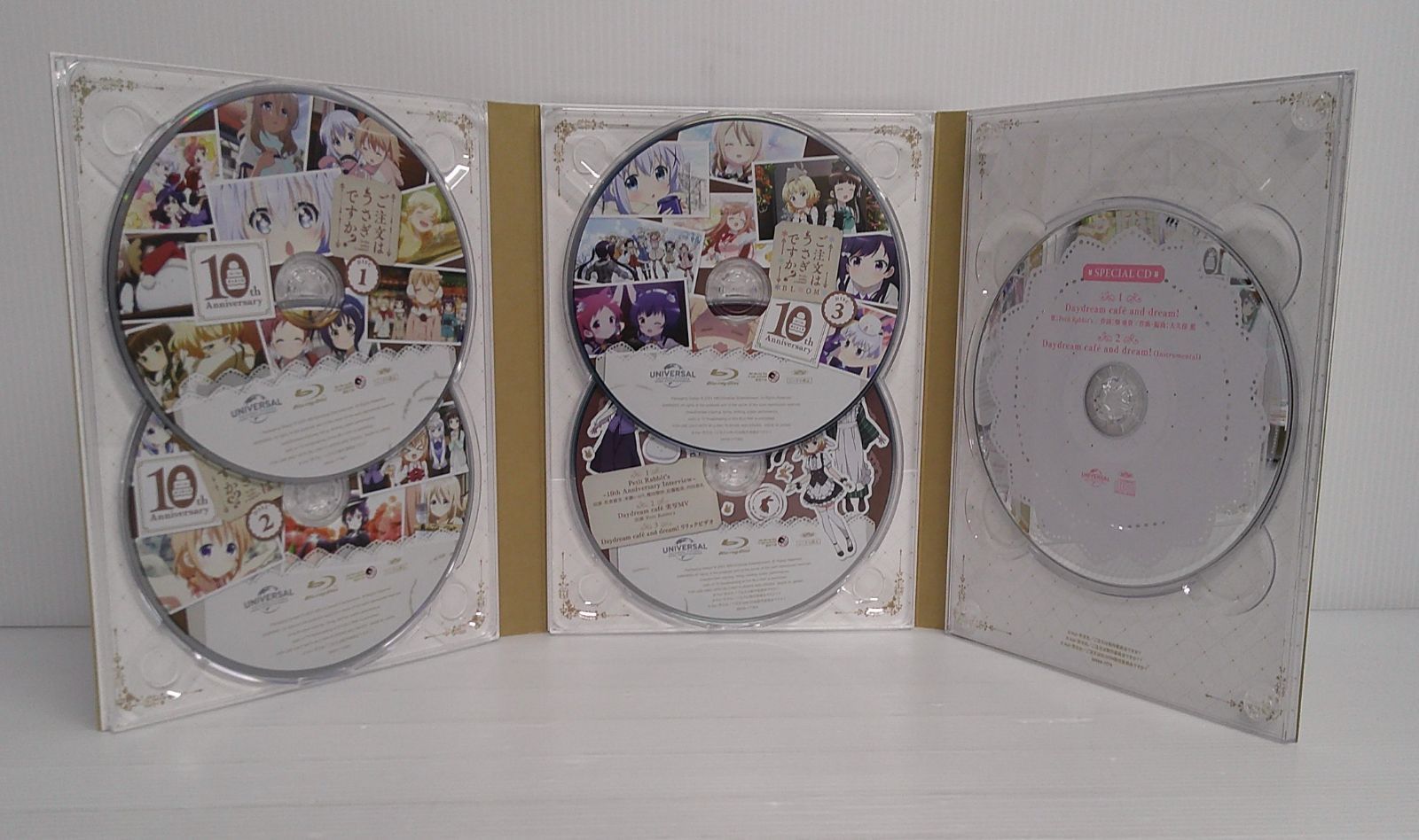 開封品】ご注文はうさぎですか? Blu-ray BOX-TV Animation 10th