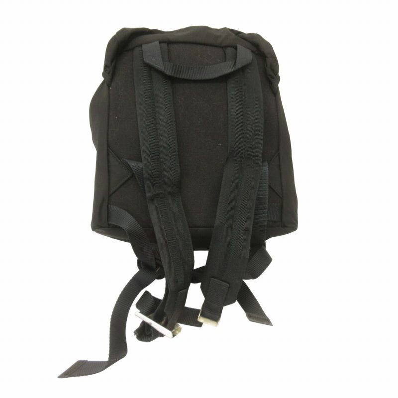 【美品 正規品】プラダ PRADA ミニリュックサック 黒 ナイロン 三角ロゴ 正規品】プラダ PRADA ミニリュック バックパック ナイロン 三角