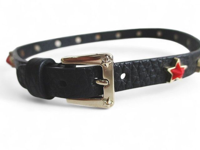 レッドヴァレンティノ　ブレスレット　レザー　星　スター　バレンティノ レッド ヴァレンティノ RED VALENTINO ブレスレット レザー