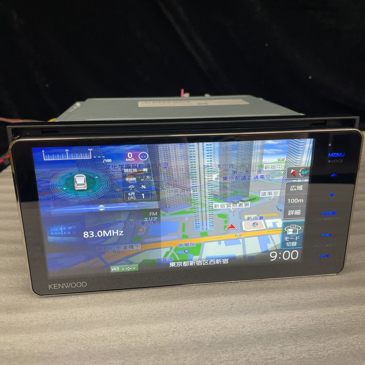 KENWOOD　MDV-S711HDW　AVナビゲーション　※ショートパーツなし KENWOOD MDV-S711HDW AVナビゲーション ※ショートパーツなし 7V