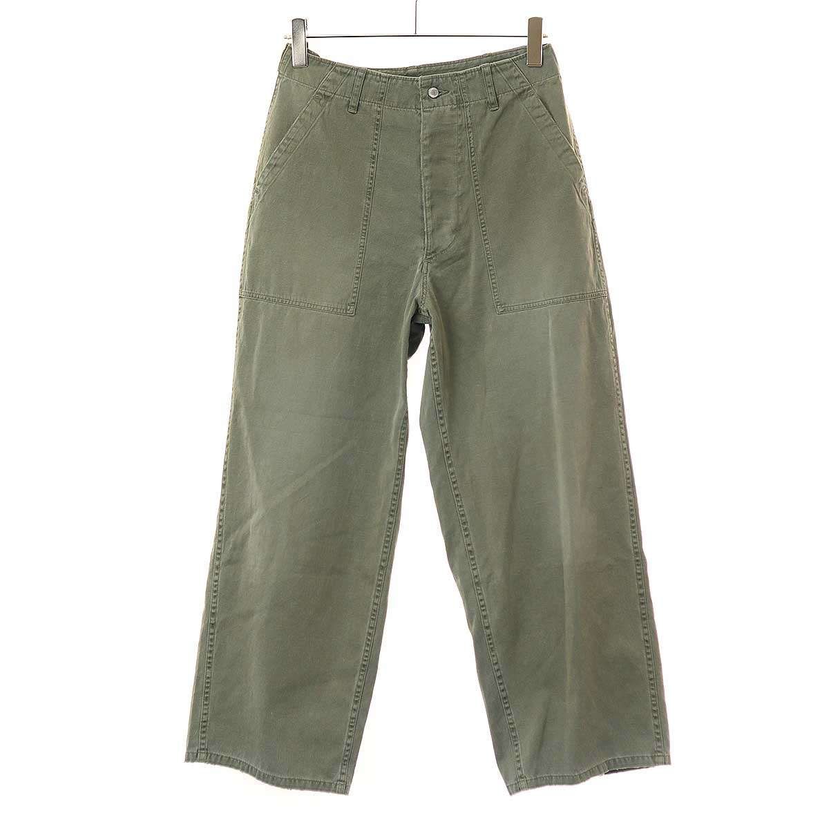 A.PRESSE ア プレッセ 25AW Vintage Utility Pants SAGE