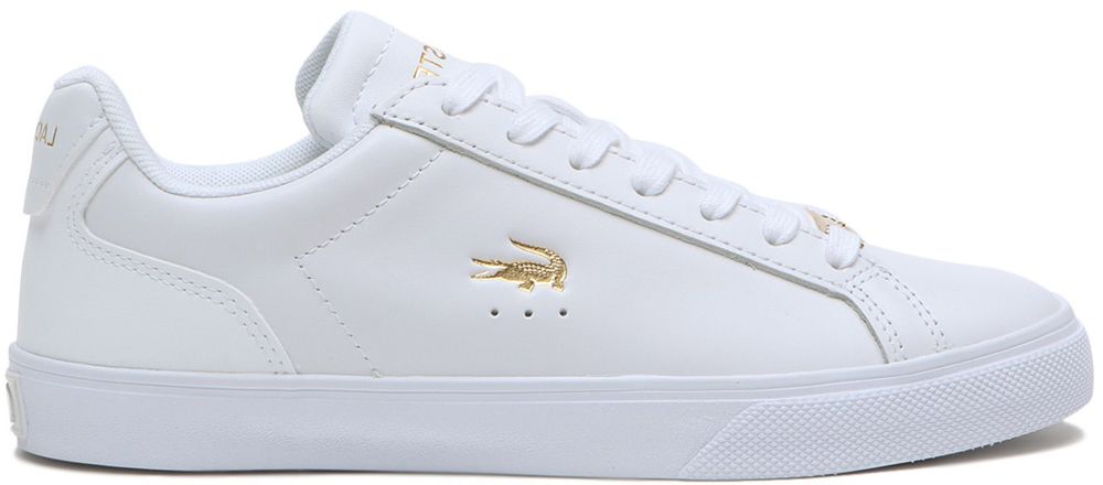 ラコステ LACOSTE LEROND PRO 2223 1ASIA CFA レディース スニーカー 靴 レザー シューズ オールシーズン ワンポイント 普段履き 通気 通学 シボ革 46CFA0037 216 ホワイト