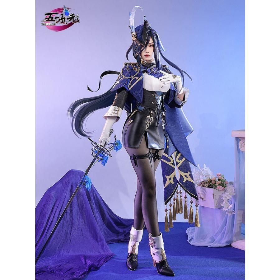 原神 クロリンデ コスプレ 三分妄想　衣装　靴　ブーツ　セット 三分妄想1/3Delusion】原神 Genshin クロリンデ-Clorinde
