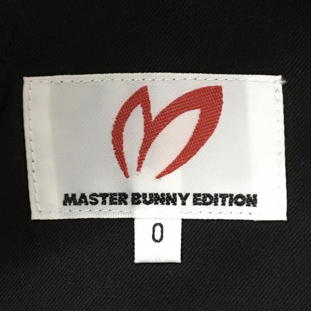 激安で季節を先取り。 マスターバニー 中綿スカート 黒×白 フロント右側中綿 ニット切替 レディース 0 S ゴルフウェア MASTER BUNNY EDITION 【最大80％OFF！】