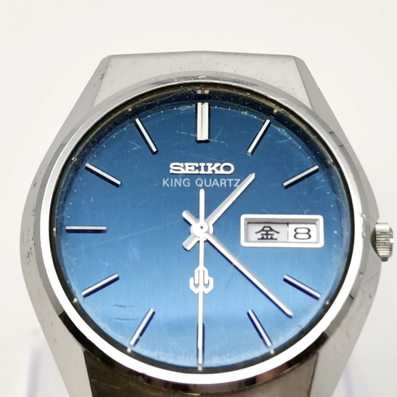 SEIKO キングクォーツ men's腕時計 稼働品 セイコー キングクォーツ メンズ腕時計 不動品