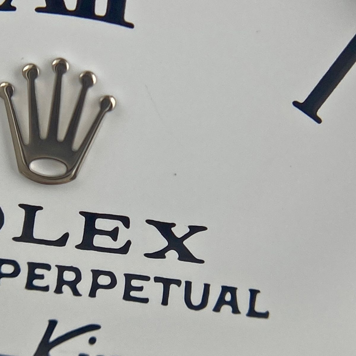 ロレックス ROLEX エアキング ローマン 14000 腕時計 SS 自動巻き ホワイト ボーイズ 【中古】 - メルカリ