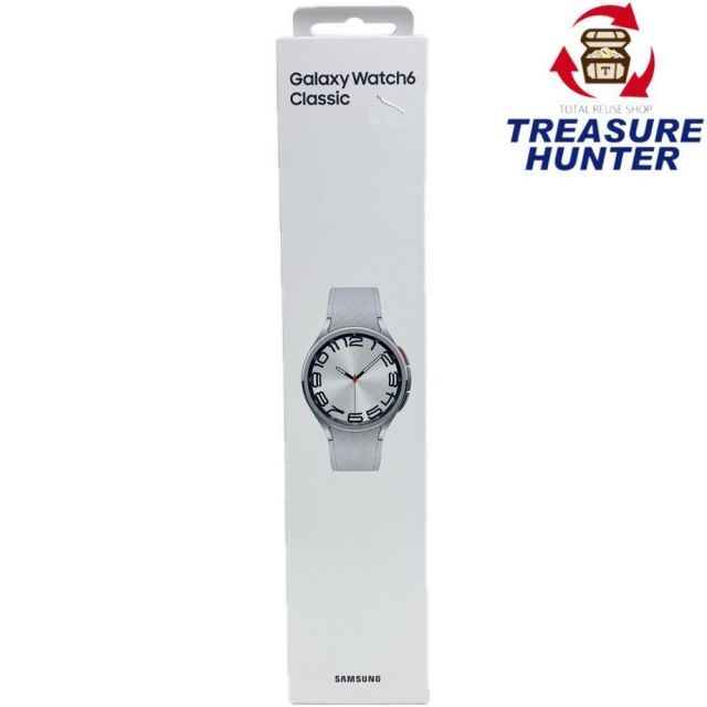 SAMSUNG Galaxy Watch6 Classic 47mm シルバー SM-R960AXJNZSP Felica 