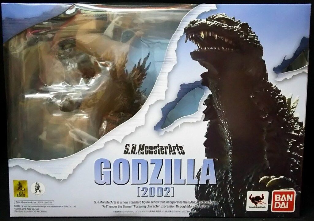 【☆まもなく終了！最終値下げ！】ゴジラ2002（モンスターアーツ） バンダイ ☆まもなく終了！最終値下げ！】ゴジラ2002（モンスターアーツ