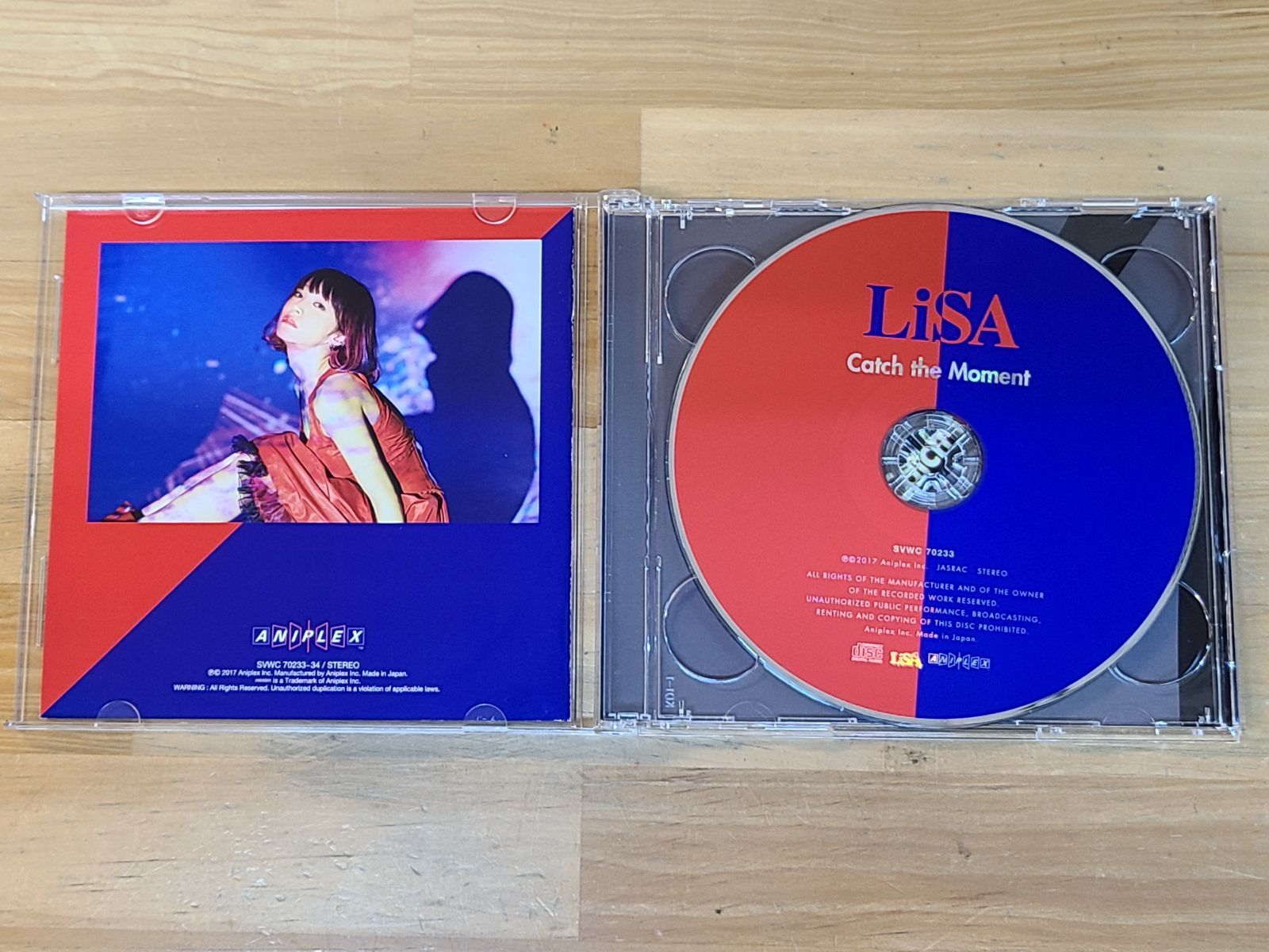 LiSA直筆サイン入り CD Catch the Moment 初回限定盤 LiSA