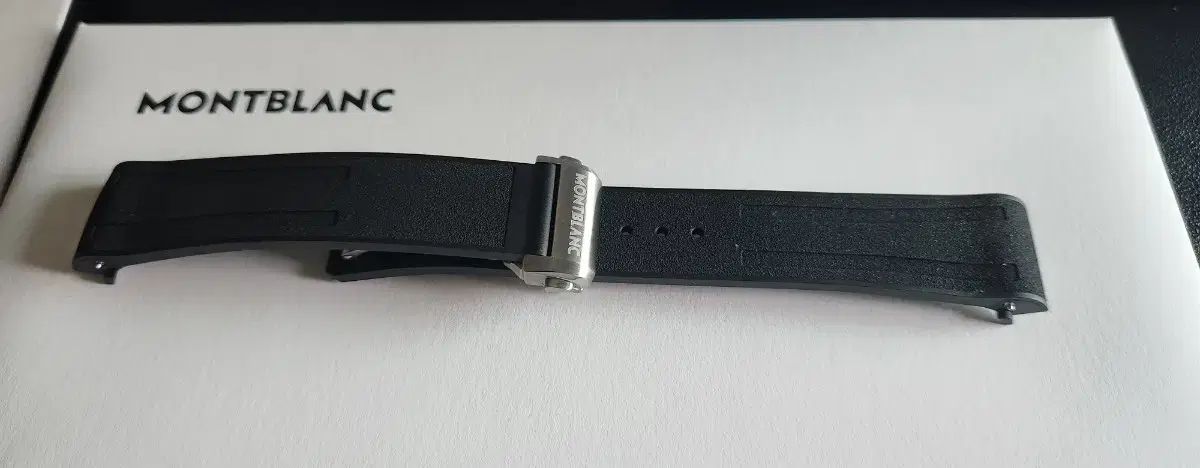 MONT BLANC モンブラン 1858 アイス C ラバーストラップ
