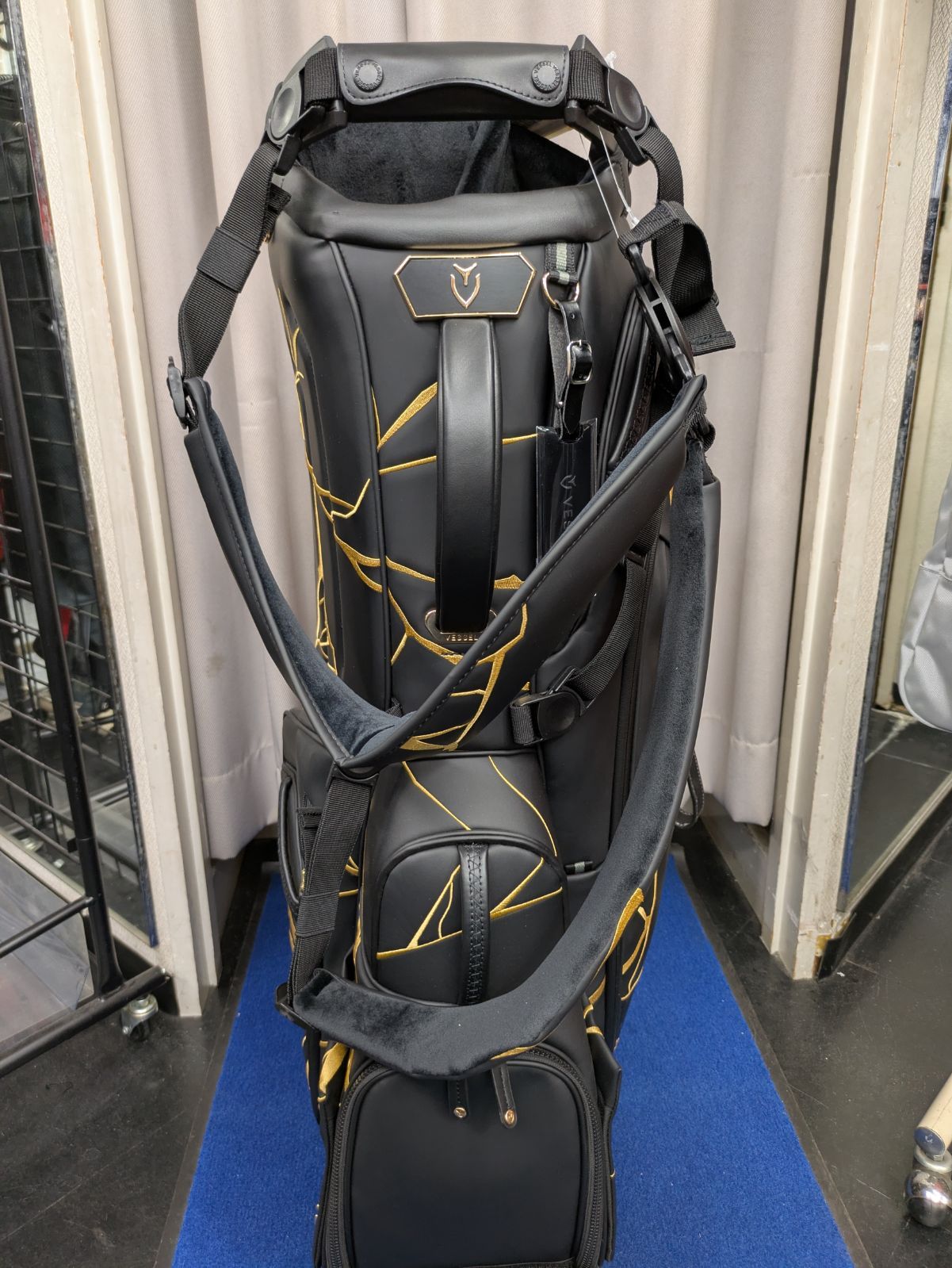 【新品未使用】VESSEL 14分割 スタンド式 ゴルフバッグ VESSEL キャディバッグ Player Air Stand スタンドバッグ 14分割