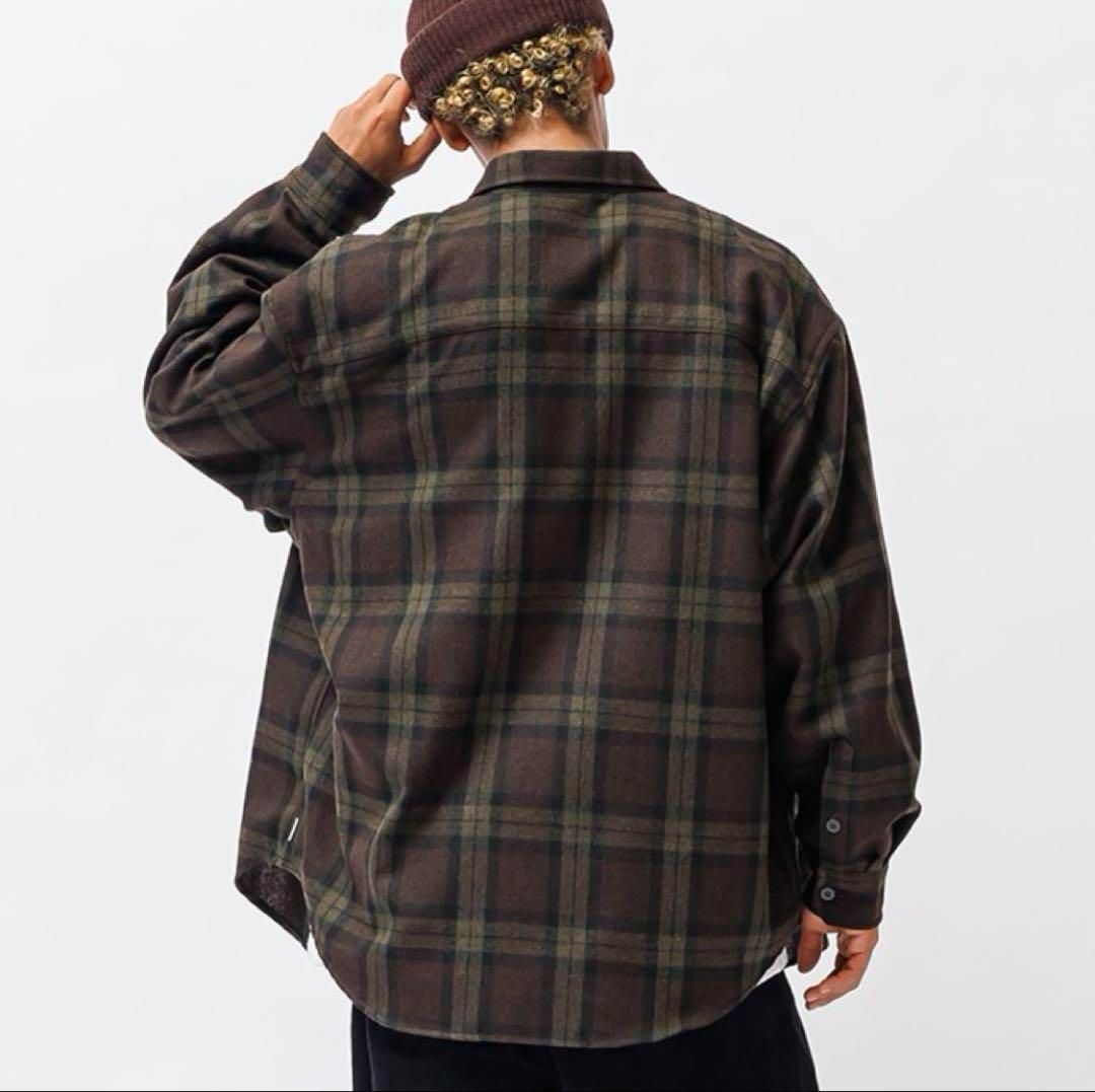 WTAPS TXT 01 LS WOPL. TWEED. TEXTILE 新品 3 L - メルカリ