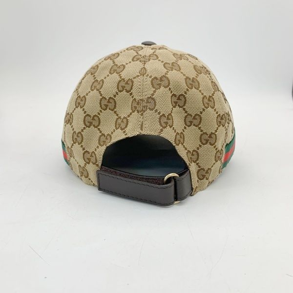 GUCCI シェリーライン GG キャンバス ベースボールキャップ 帽子