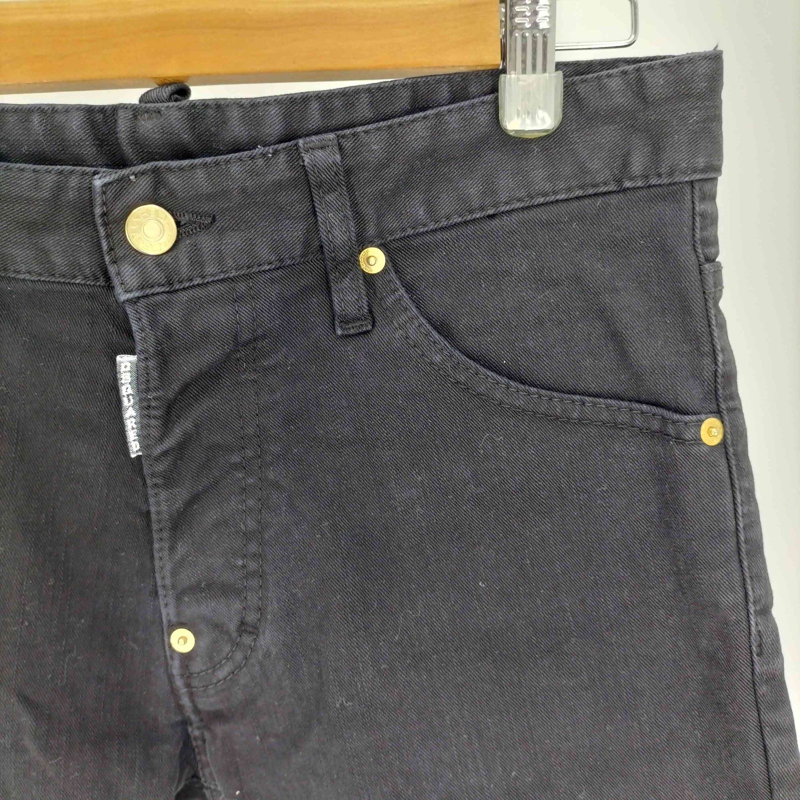 ディースクエアード DSQUARED2 13SS イタリア製 Black Denim Shorts
