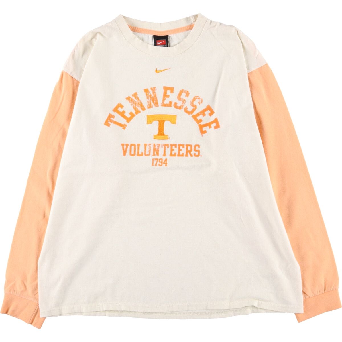 古着 ナイキ NIKE カレッジ ロング Tシャツ ロンT メンズL クルーネック(丸首)/eaa433143