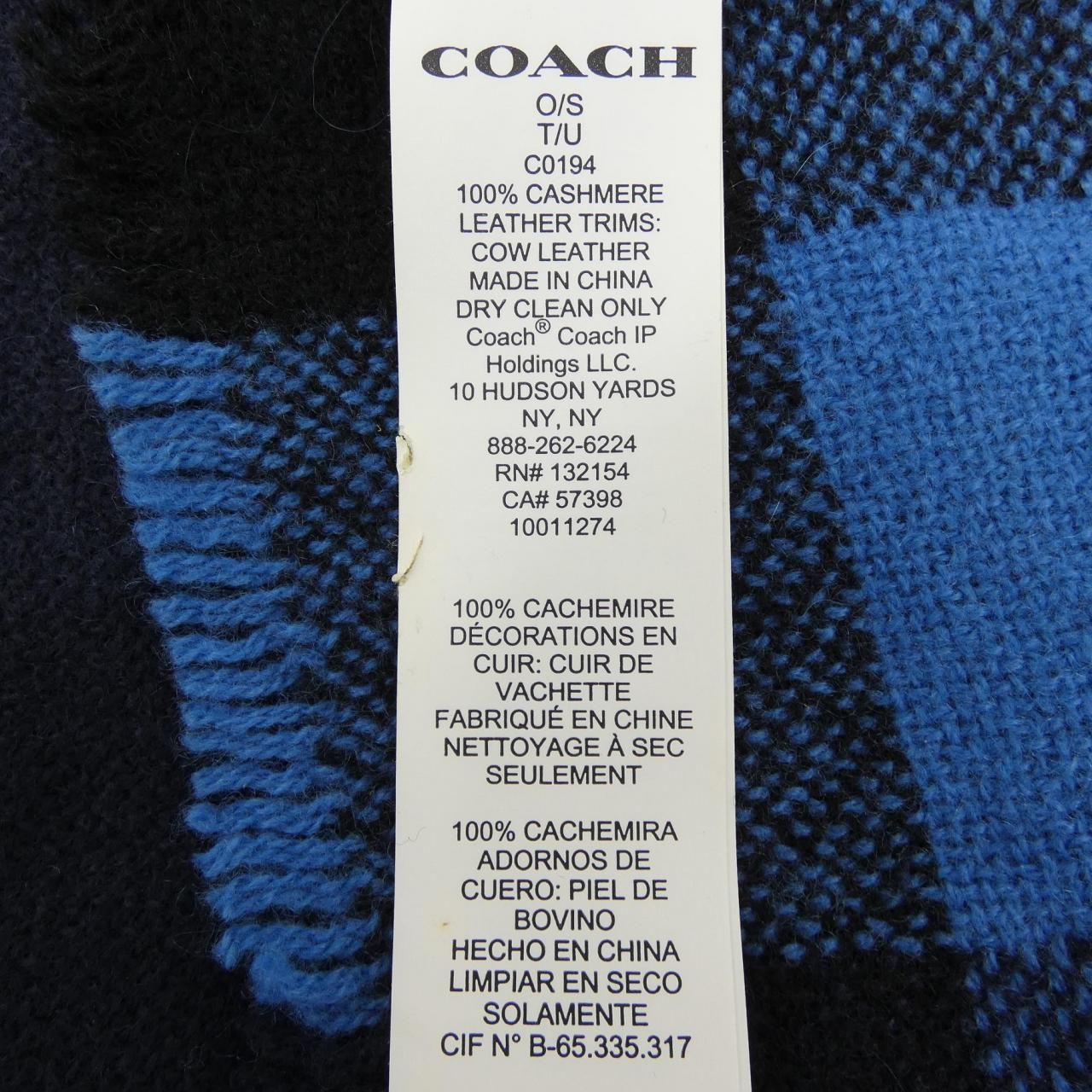  コーチ COACH MUFFLER その他 アクセサリー
