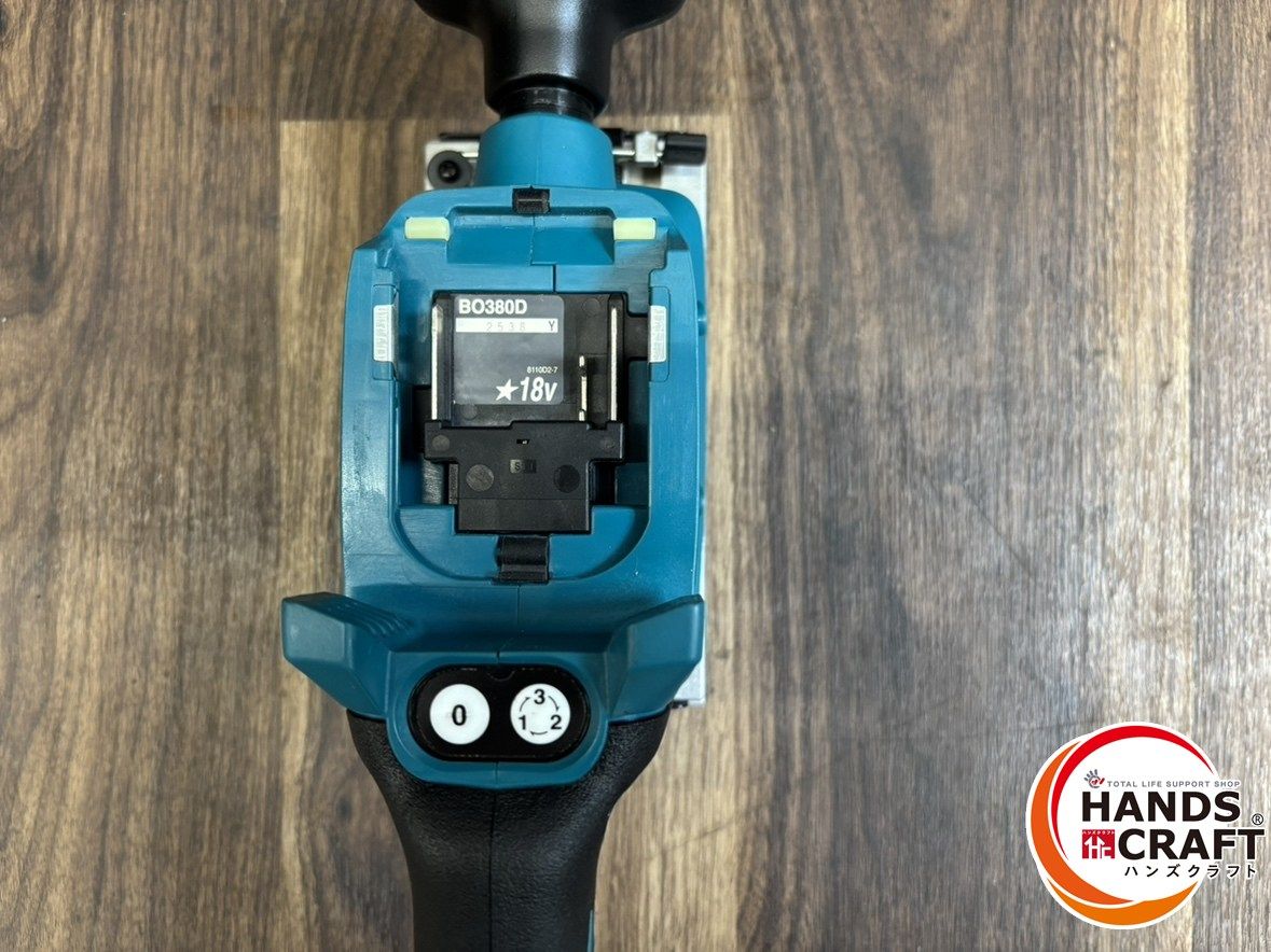 マキタ BO380DZ 充電式仕上げサンダ 新品【ハンズクラフト宜野湾店】