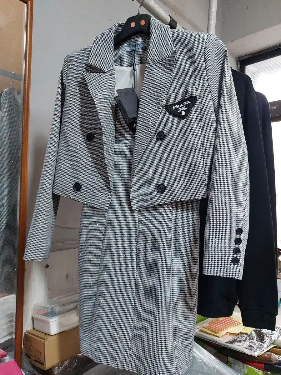 ゲストルック クロップド ジャケット ONE PIECE セット M