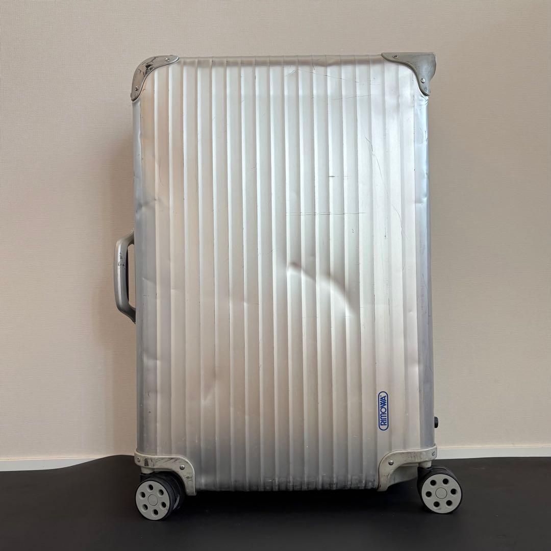 青ロゴ・廃盤モデル RIMOWA TOPAS 82L 4輪 キャリーケース - メルカリ