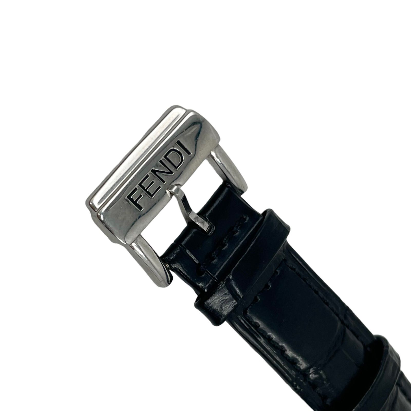 新品電池交換済】美品 FENDI フェンディ オロロジ 210G ラウンド 