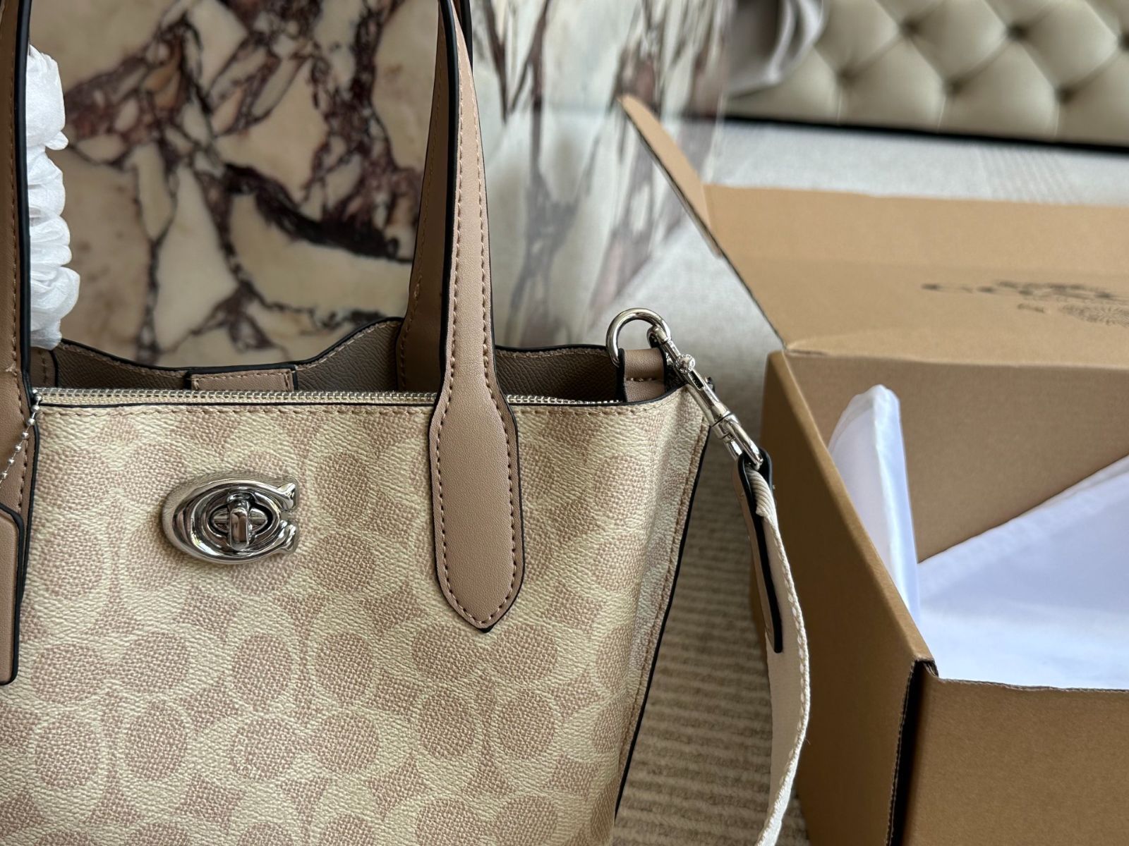 今日特価】Chic Coach Tote Bag - シックなコーチ トートバッグ