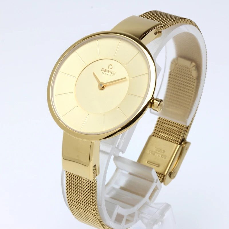 オバック OBAKU SOL GOLD V149LXGGMG レディース 最短即日発送 楽天市場】箱なし・腕時計のみお届け OBAKU オバク 時計