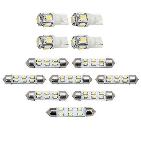 メルセデスベンツ R230 SLクラス 前期 [H14-H18]  LED ルームランプ SMD 68発 12点セット