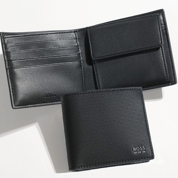 HUGO BOSS 二つ折り財布 Jinko 50536093 - メルカリ