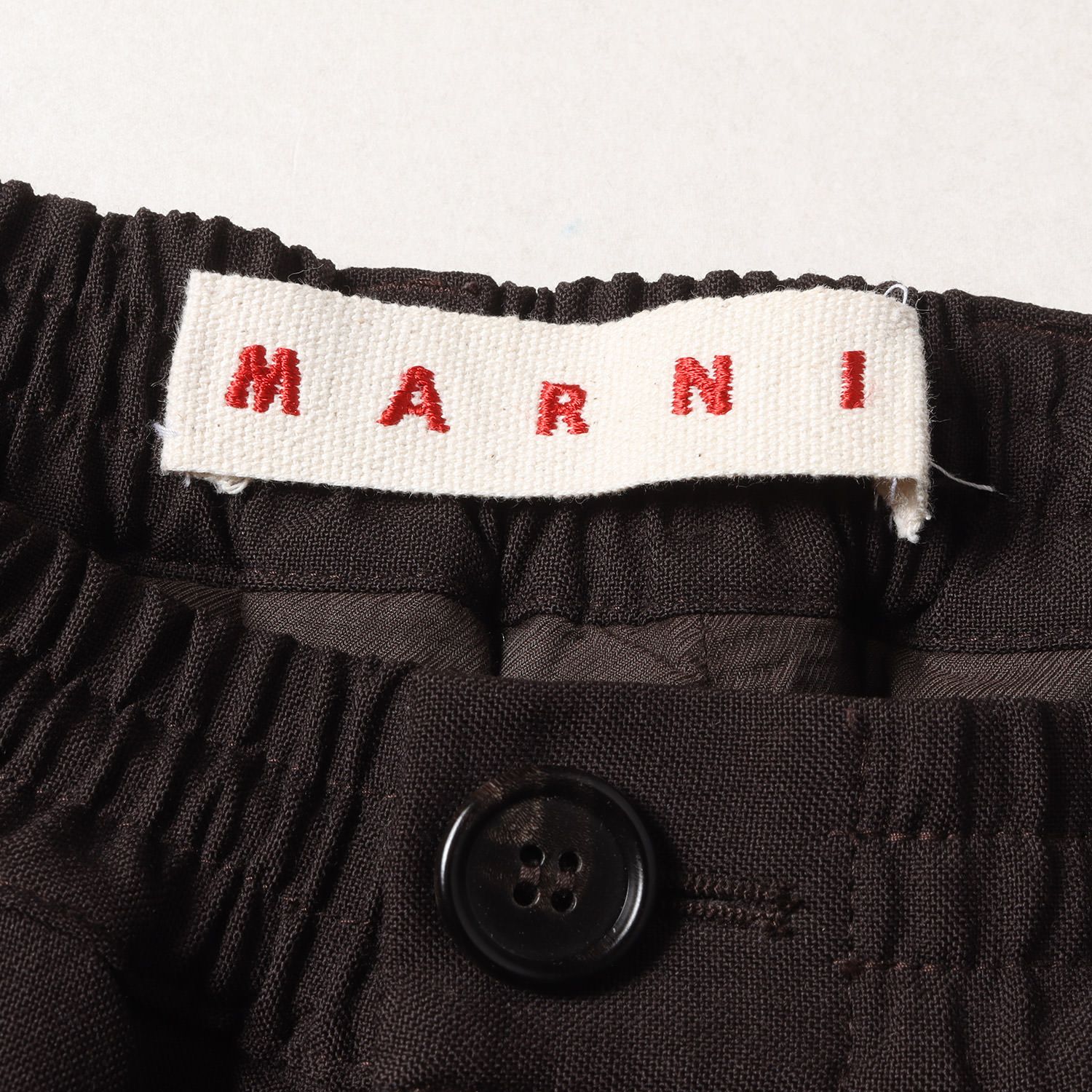 美品 MARNI マルニ パンツ サイズ:46 22AW ウール トロピカル