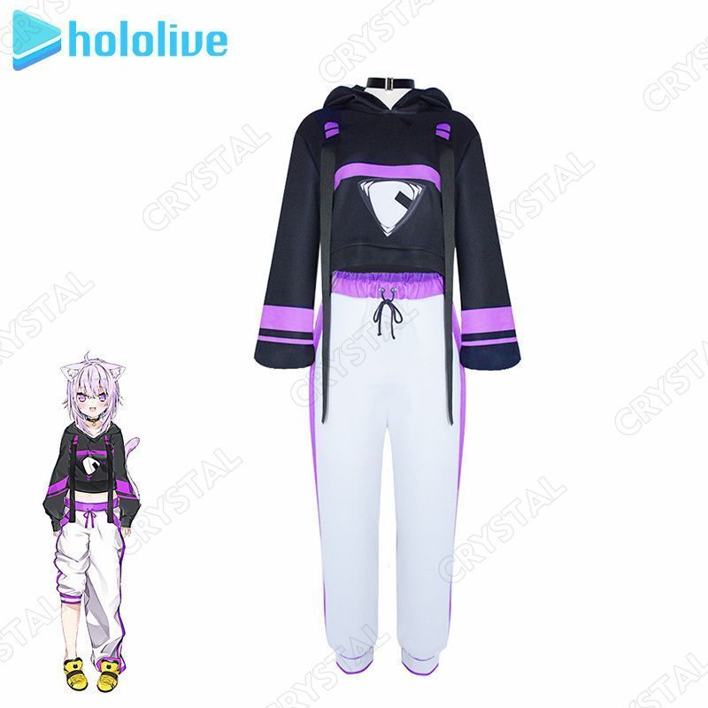 Hololive コスプレ 猫又 おかゆ コスプレ衣装 人気 制服 バーチャル キャラクター ねこまた おかゆ コスプレ用 イベント 仮装 舞台装 演出服 漫遊展 撮影用 観賞用 祭り 贈り物 誕生日 ハロウィン クリスマス