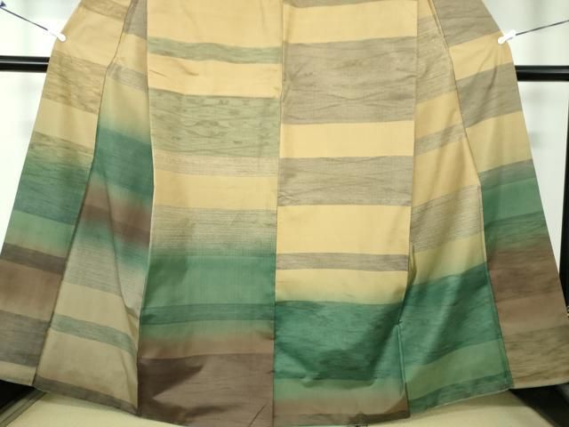 平和屋着物●本場大島紬　訪問着　横段霞　正絹　逸品　DAAS3890ps 平和屋着物○本場大島紬 訪問着 横段霞 正絹 逸品 DAAS3890ps - メルカリ