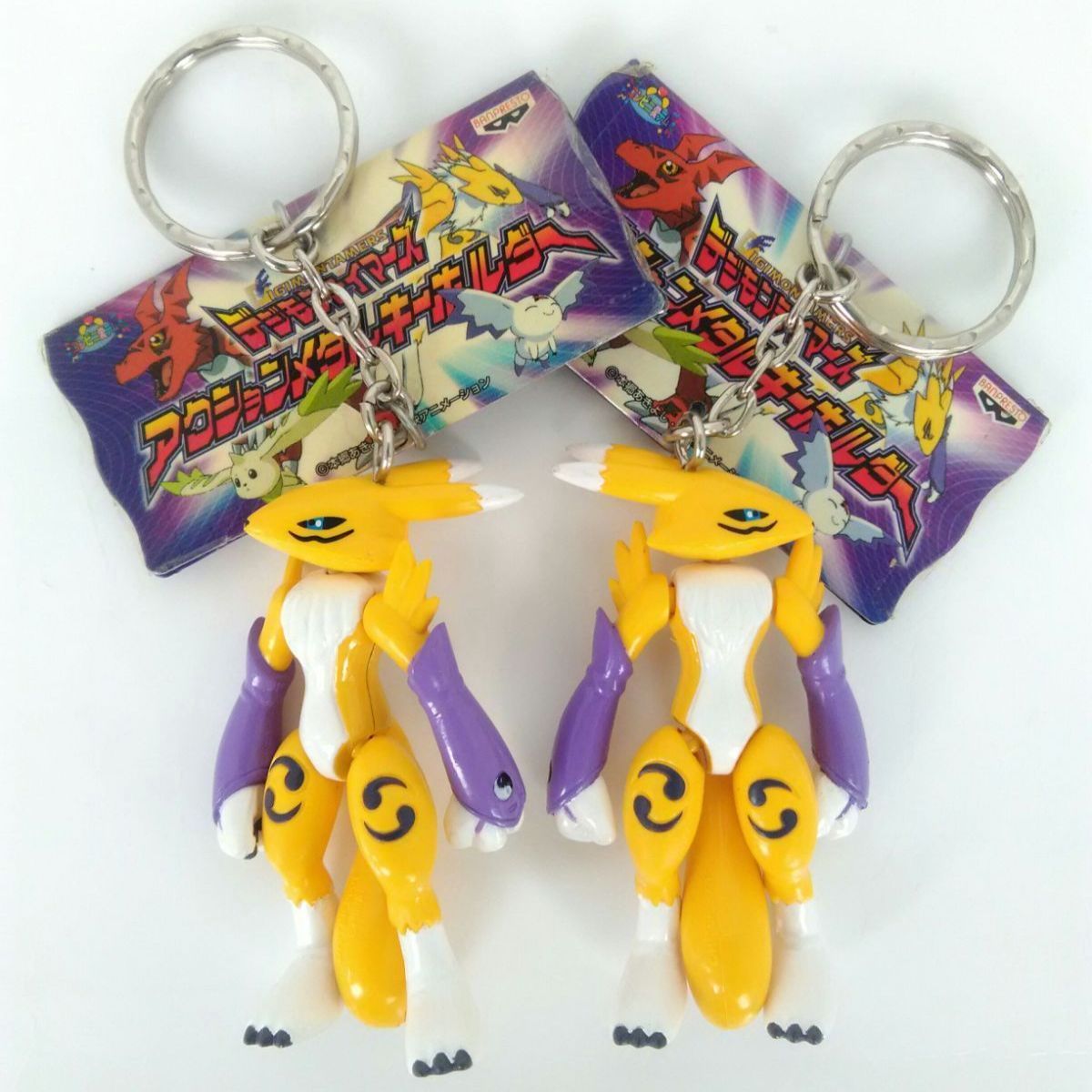 デジモンテイマーズ　アクションメタルキーホルダー デジモンカードゲーム - デジモンアドベンチャー メタル