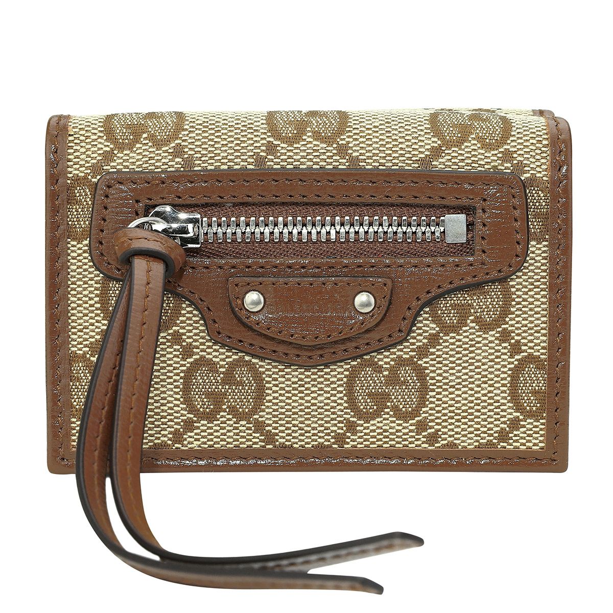 新品 グッチ GUCCI 3つ折り財布 ザ ハッカープロジェクト ベージュ/エボニー 新品 グッチ GUCCI 3つ折り財布 ザ ハッカープロジェクト ベージュ