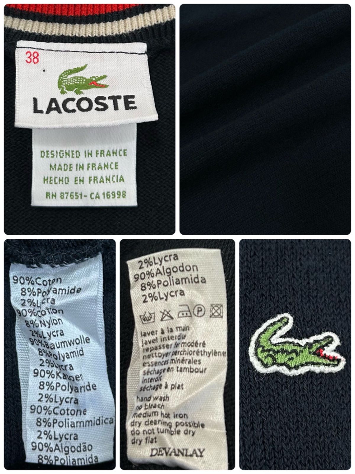 美品 FOXEY NEW YORK フォクシーニューヨーク バックファスナー