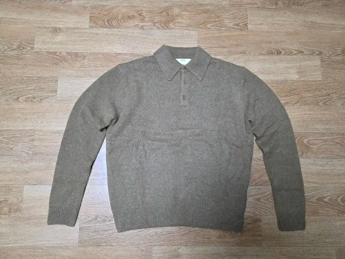 POTTERY ポッタリー コンポート ウール ポロ ニット セーター 茶色 1 サイズ