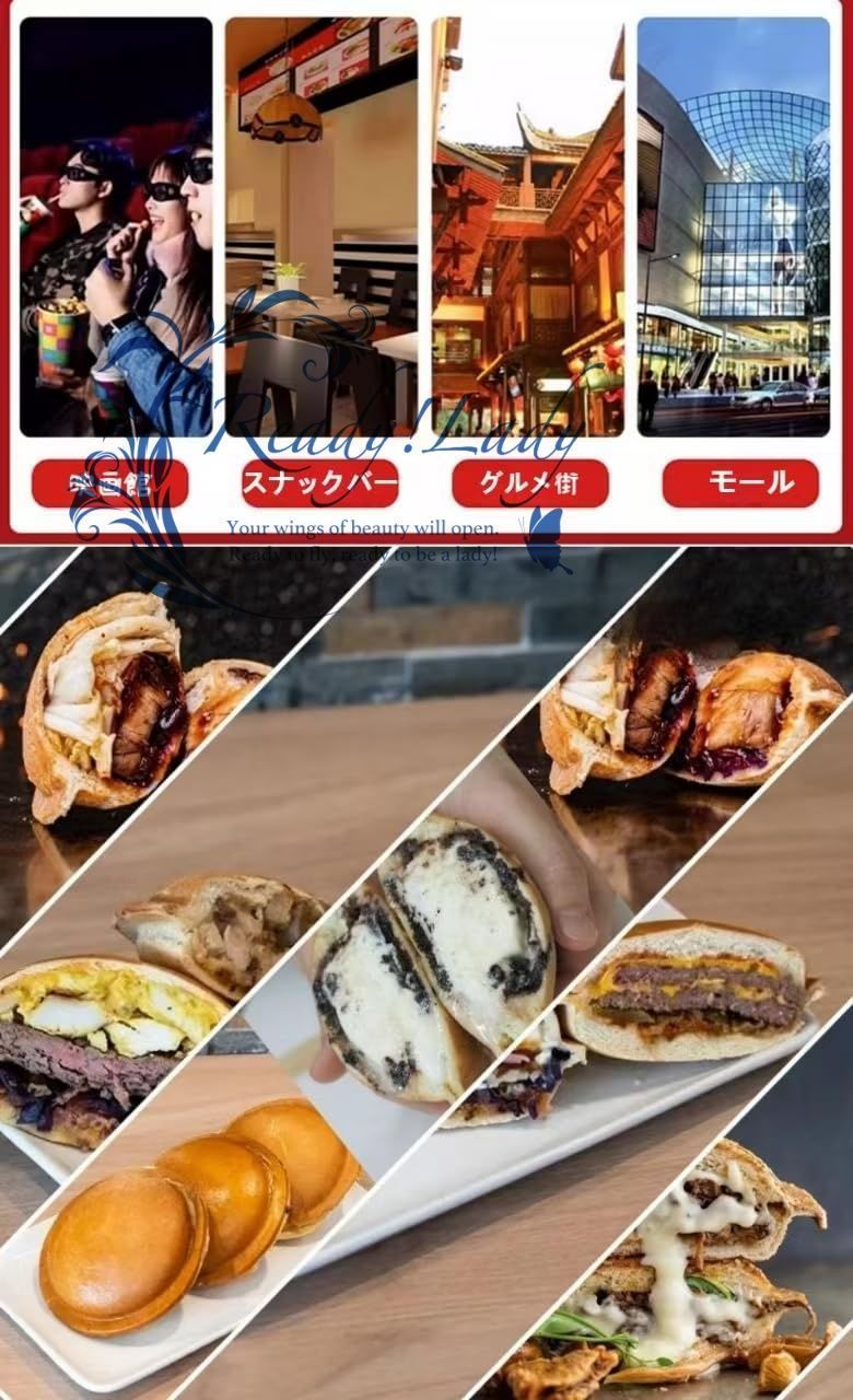 ノンスティックコーティング付きワッフルメーカー 温度調節