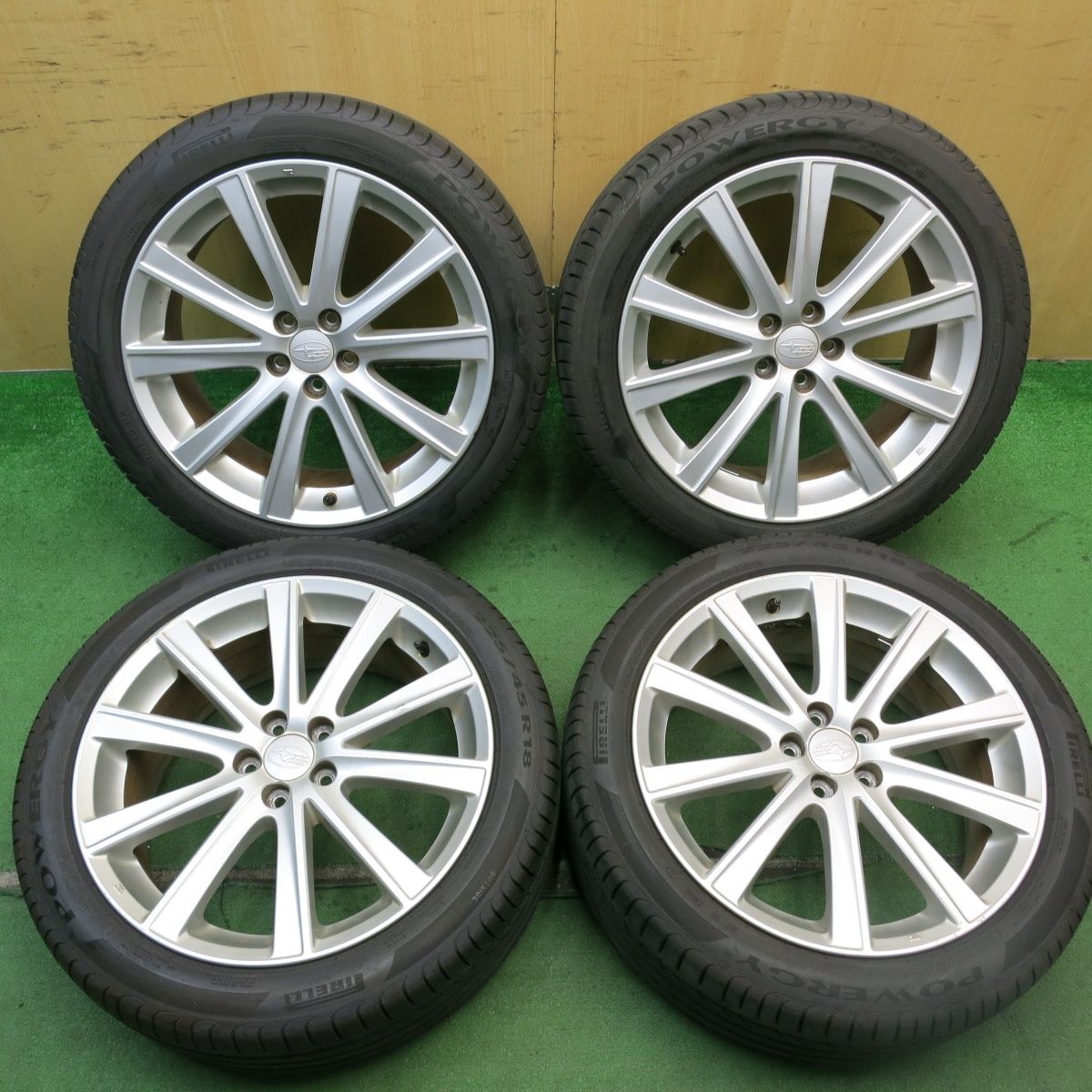 レクサスLBX 10系 225/55R18 ホイールセット | ブリヂストン レグノ