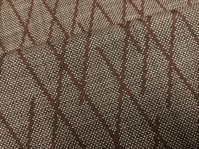 平和屋着物●本場大島紬　一元7マルキ　網目文　正絹　逸品　AABA3799ph 平和屋着物○本場大島紬 一元7マルキ 網目文 正絹 逸品 AABA3799ph