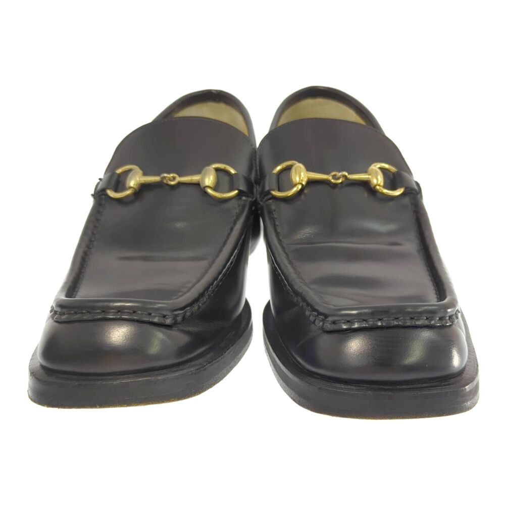 GUCCI グッチ ホースビット・レザーシューズ ローファー 靴/110/0222