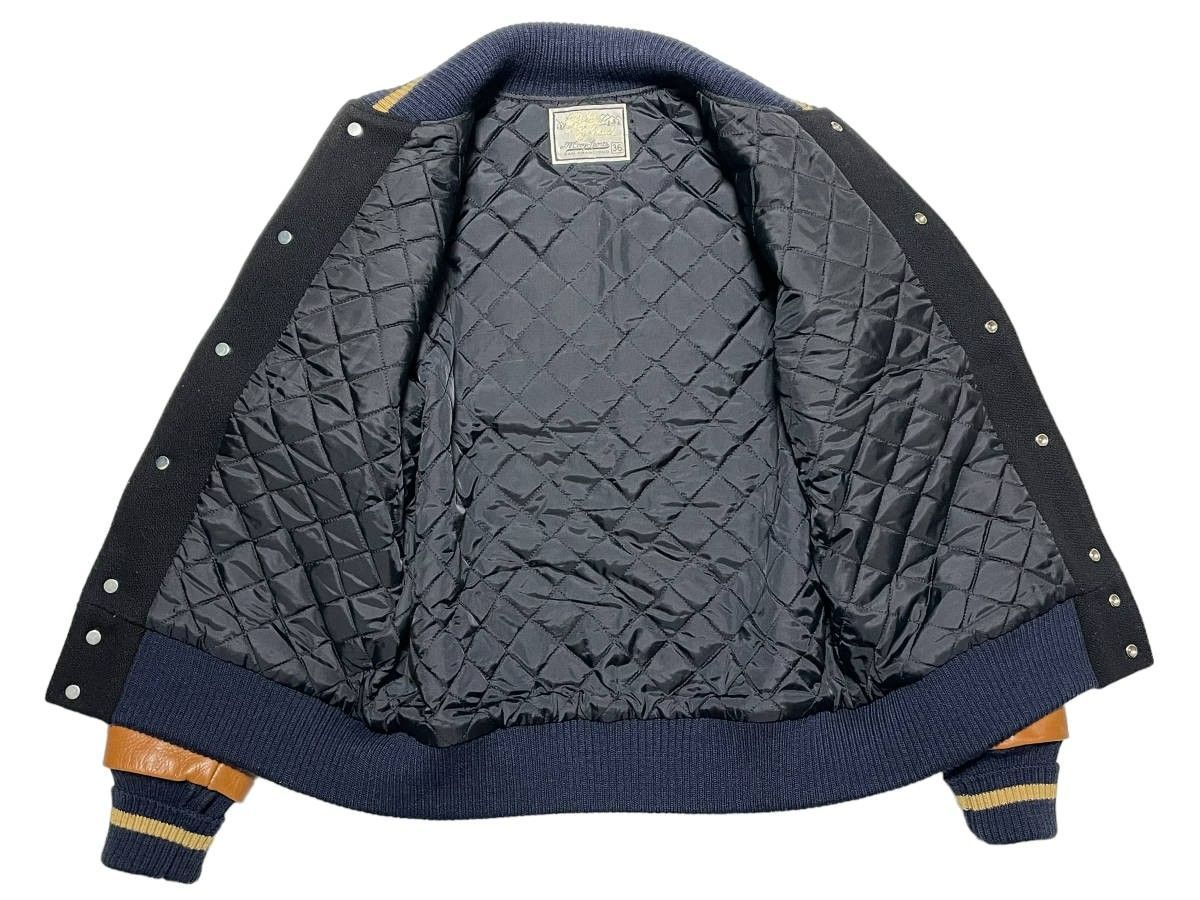 極美品 36 THE REAL McCOY'S リアルマッコイズ VARSITY JACKET ROWING