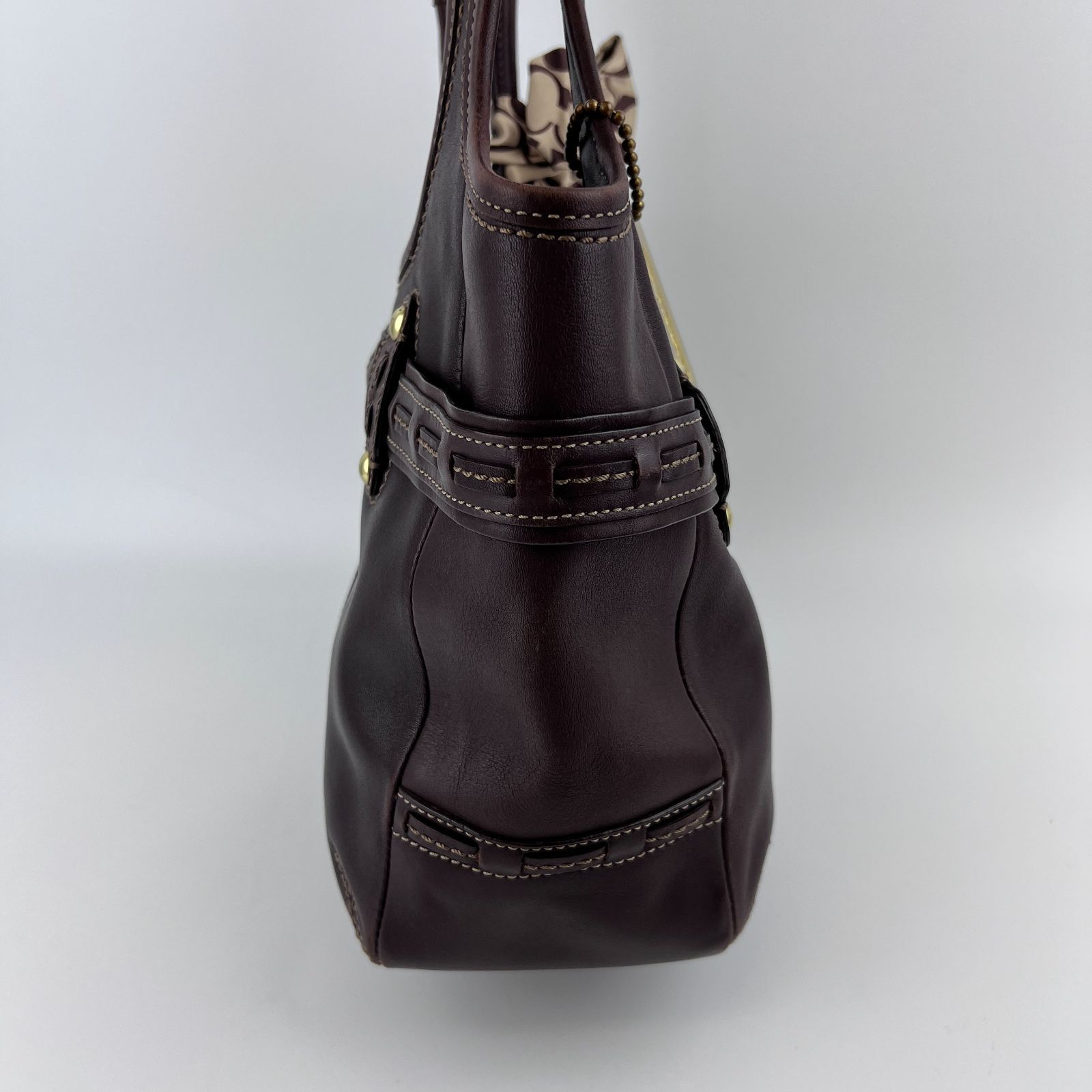 中古】COACH コーチ トートバッグ ショルダーバッグ 肩掛け レザー  