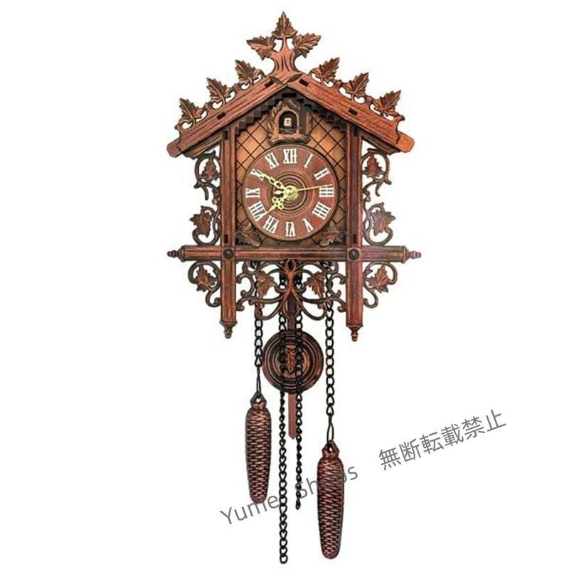 鳩時計 おしゃれ 掛け時計 北欧 カッコウ 本格 本格ふいご式 木製