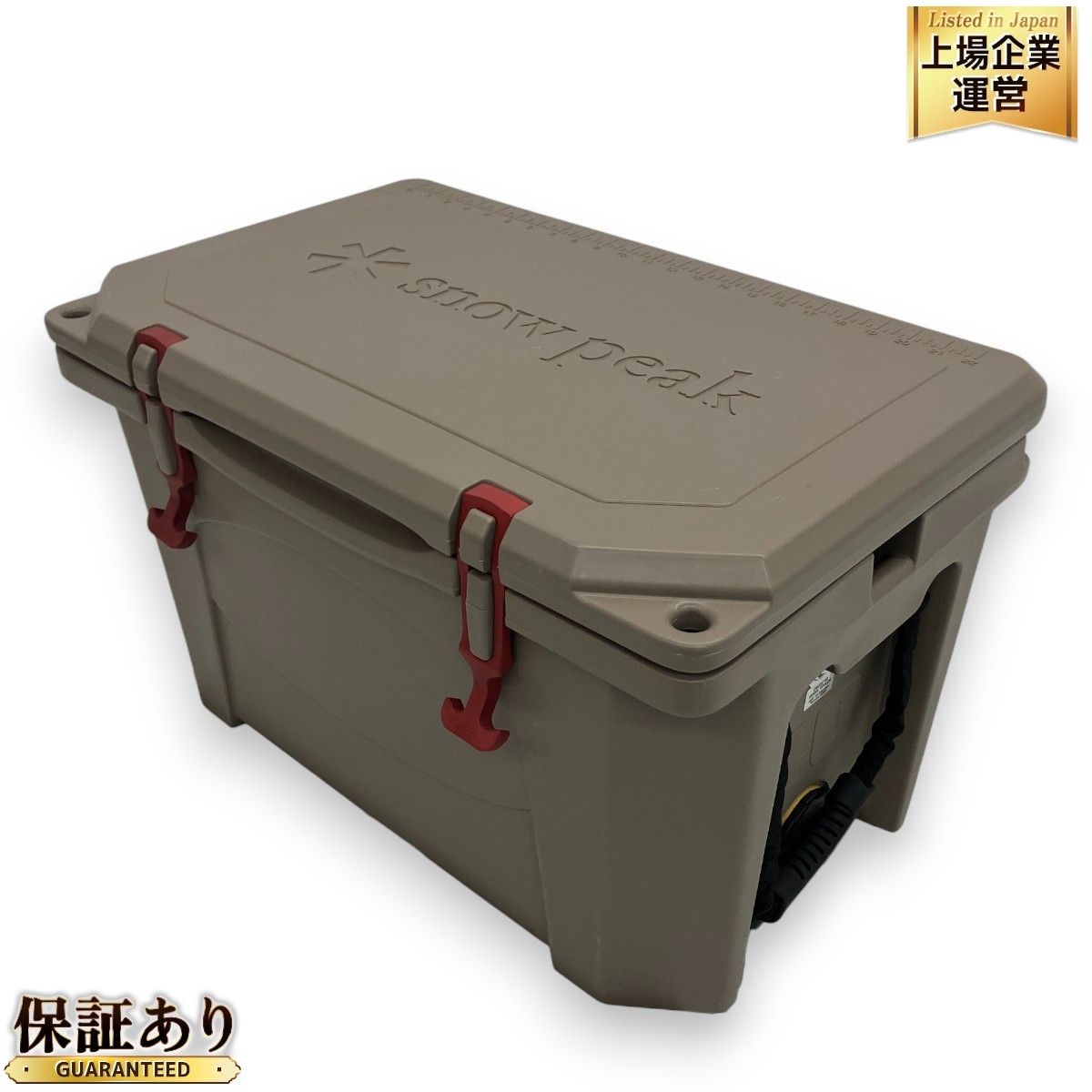 snow peak ハードロック クーラー UG-302GY 40QT 38L スノーピーク アウトドア キャンプ 保冷 中古 美品 C9336437