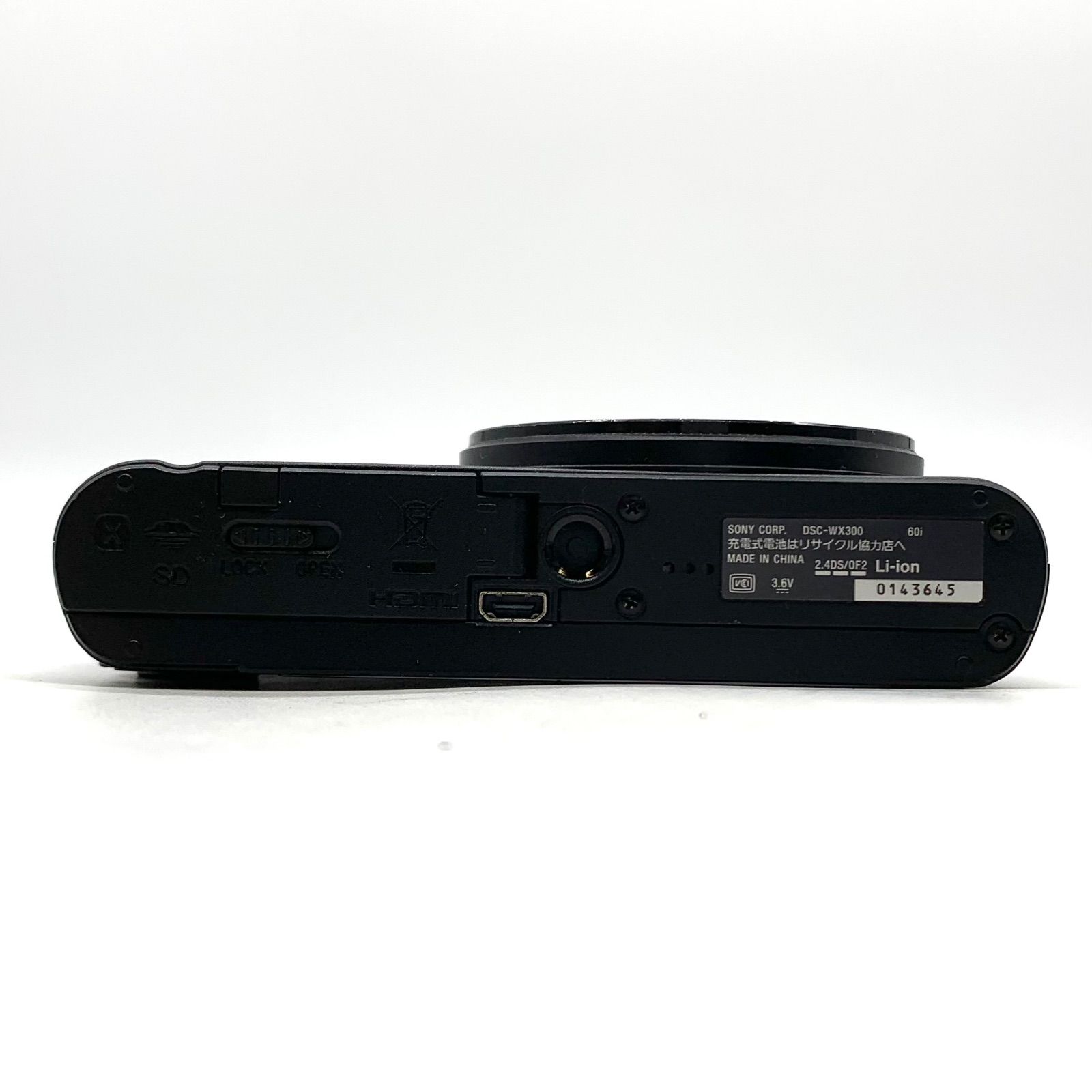 動作未確認】SONY デジタルカメラ Cyber shot DSC-WX300 工場 動作未確認】SONY デジタルカメラ Cyber shot DSC-WX300 工場