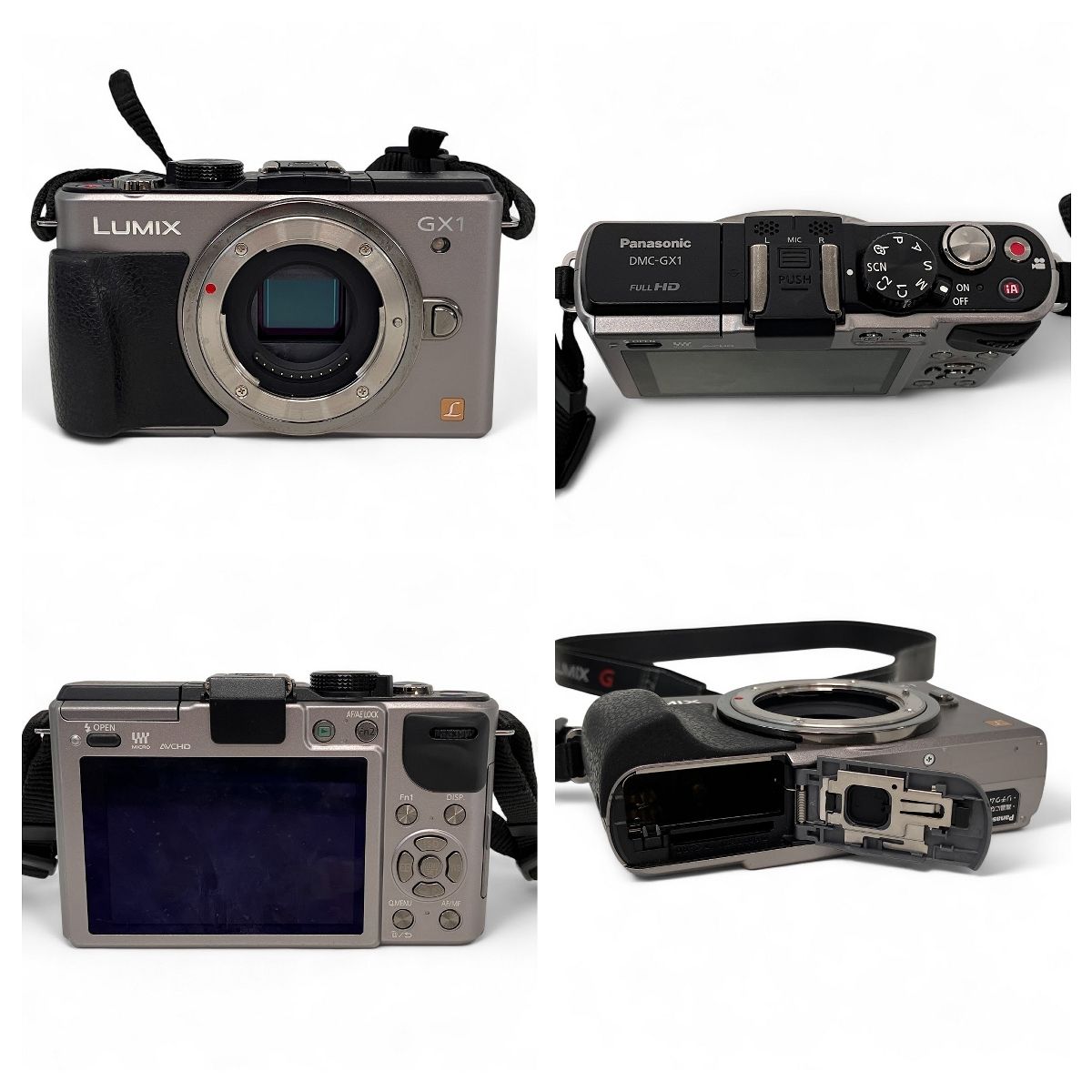 Panasonic LUMIX GX1 ミラーレスカメラ 箱、付属品付き Panasonic DMC