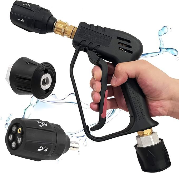 縦型ガーデン水栓柱 屋外用 頑丈なスチールホースホルダー 自由で永続