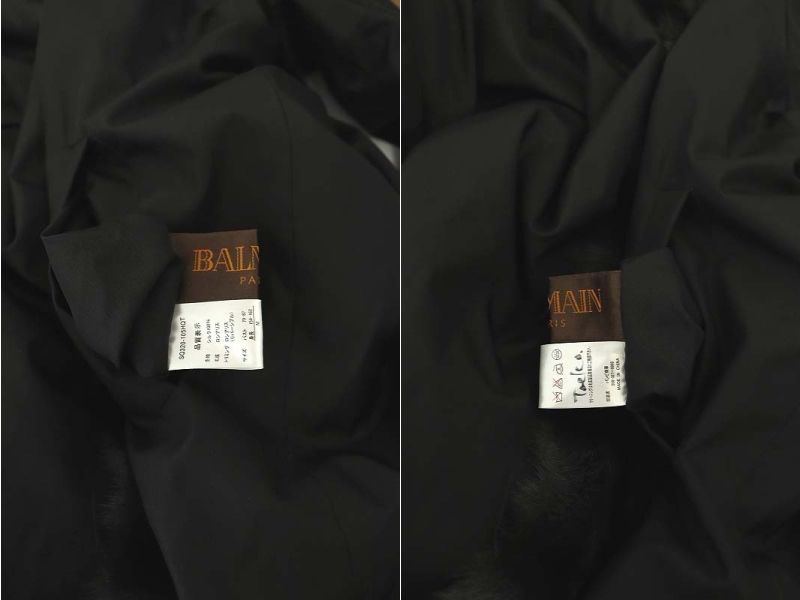 BALMAIN バルマン ロシアリス シルク リバーシブルコート